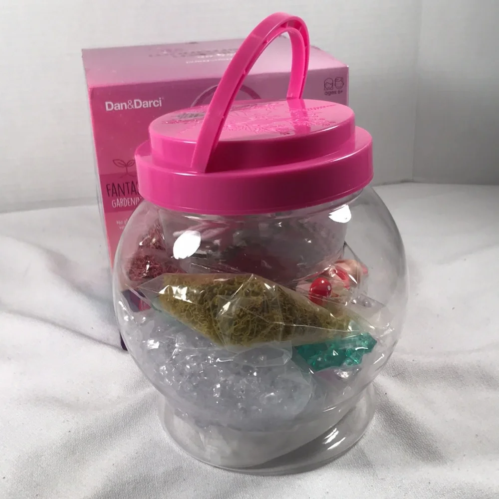 Light Up Unicorn Terrarium Kit Fantasy Night Glowing Gardening